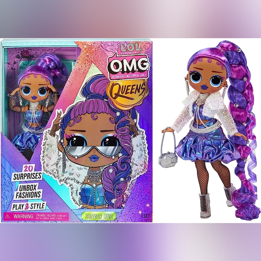 Lol omg queens doll runway diva used/like new condition
